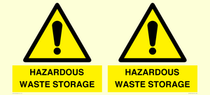 HAZARDOUS WASTE STORAGE